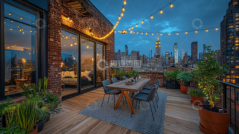 高清大图下载【趣麦麦图】纽约夜景