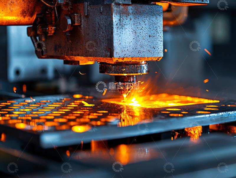 高清大图下载【趣麦麦图】金属激光切割