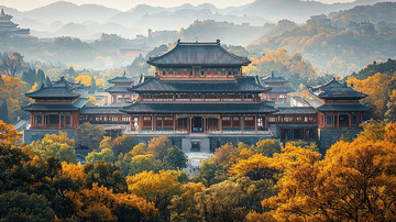 宏伟壮丽的中国古典建筑