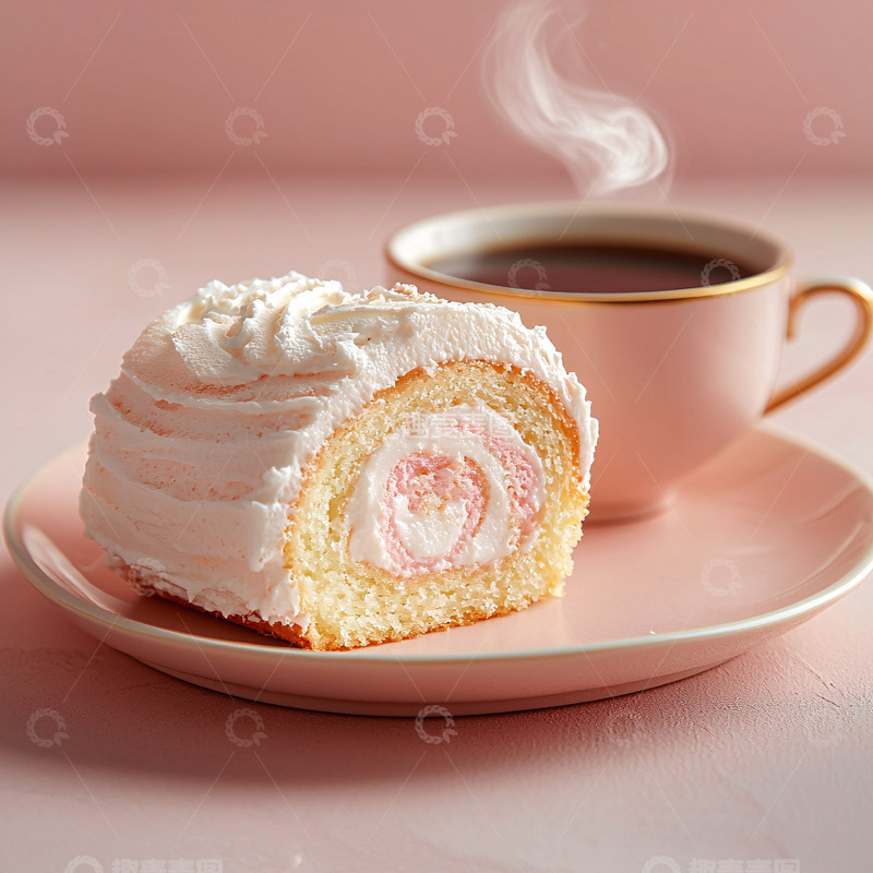 高清大图下载【趣麦麦图】粉色系甜点