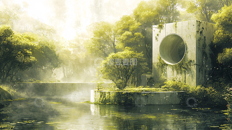 高清大图下载【趣麦麦图】绿色自然