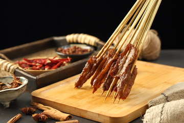 黑椒口味小串生肉串