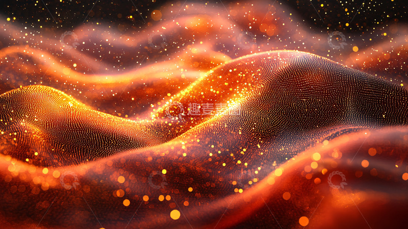 高清大图下载【趣麦麦图】红色波浪纹理