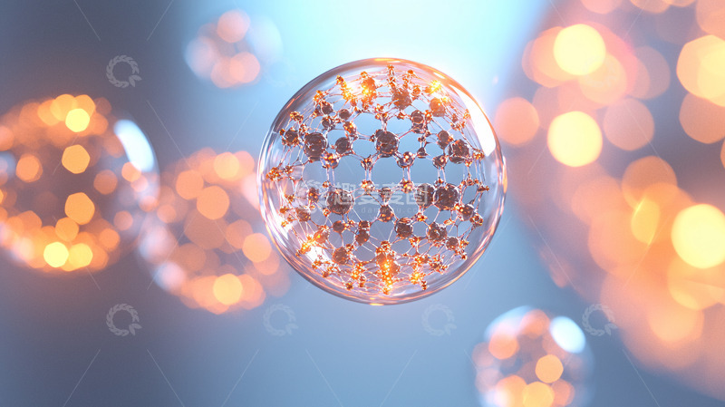 高清大图下载【趣麦麦图】微观世界球体内部结构