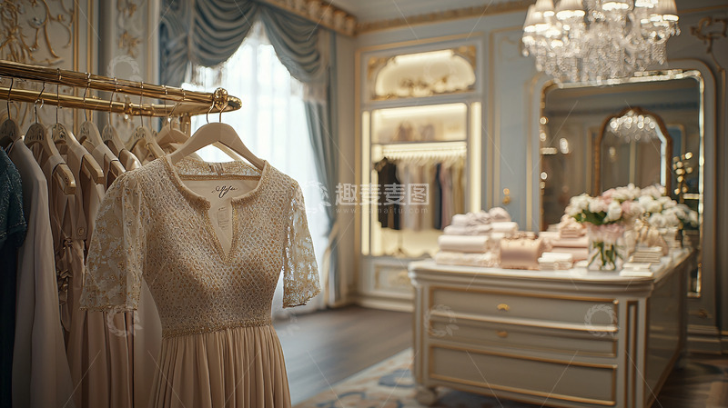高清大图下载【趣麦麦图】奢华衣帽间设计