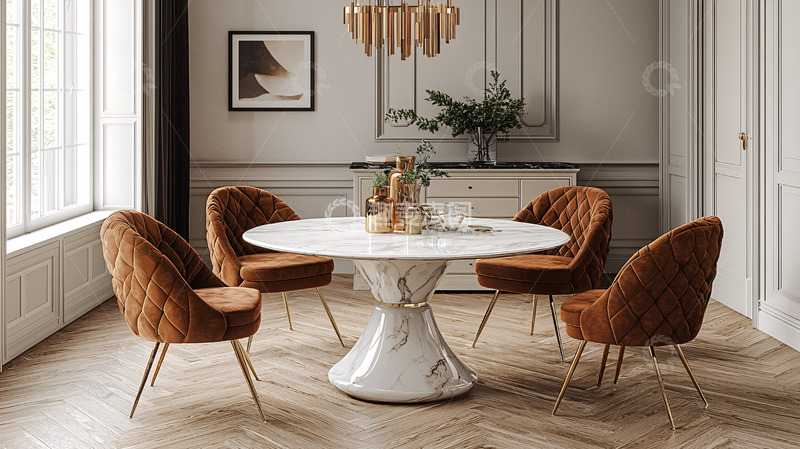 高清大图下载【趣麦麦图】现代轻奢餐厅