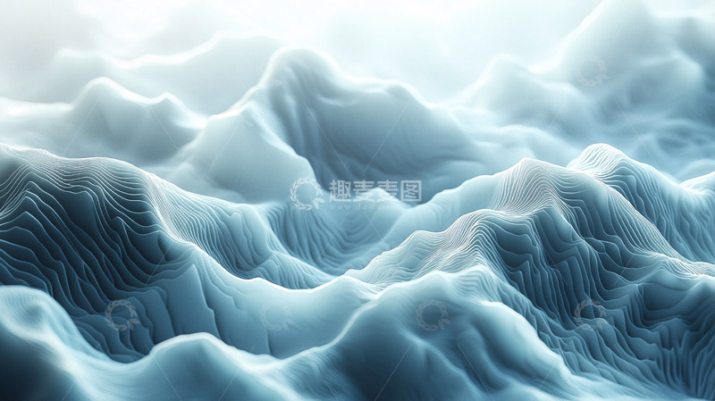 高清大图下载【趣麦麦图】冰雪山脉