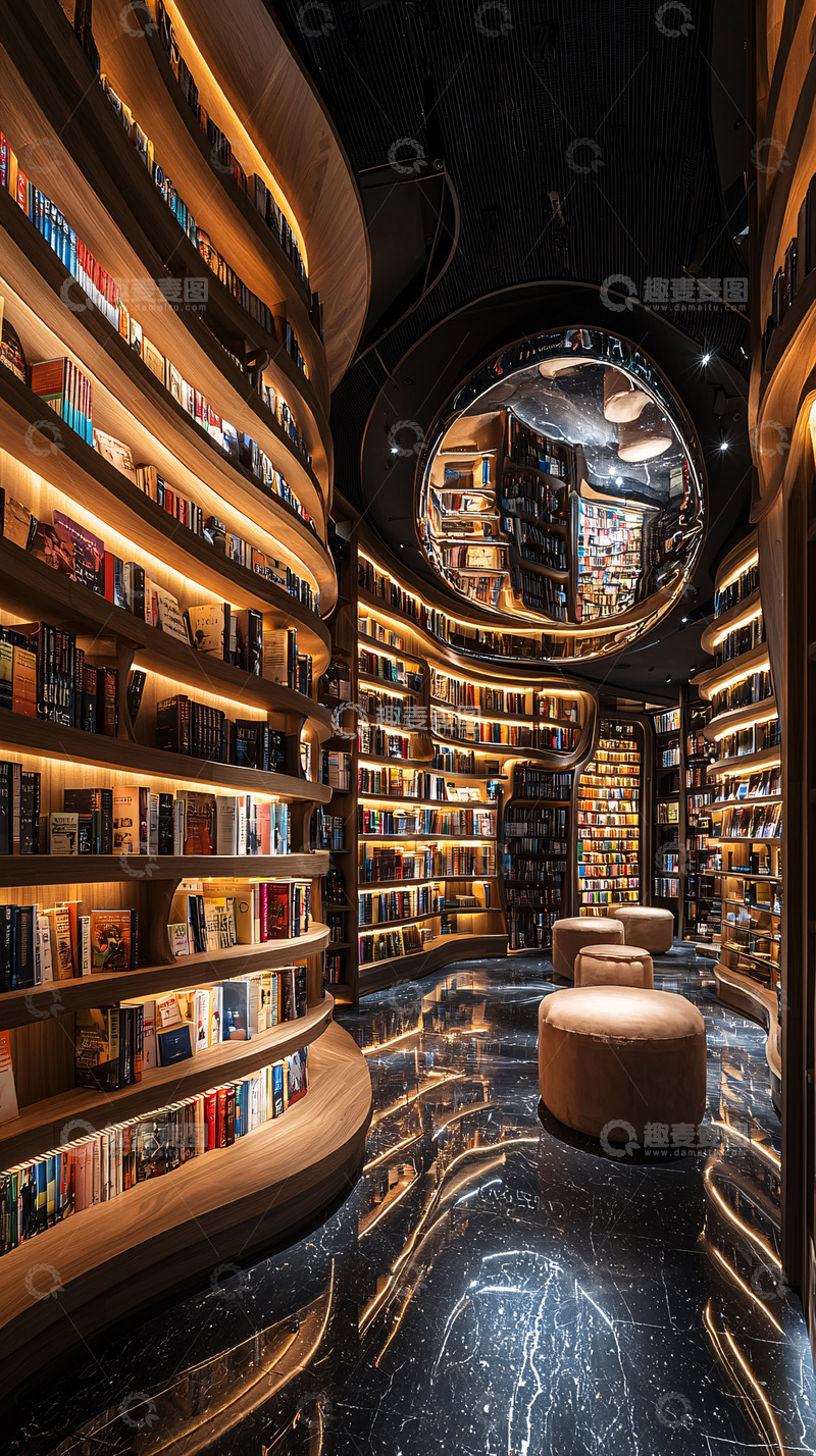 高清大图下载【趣麦麦图】书店