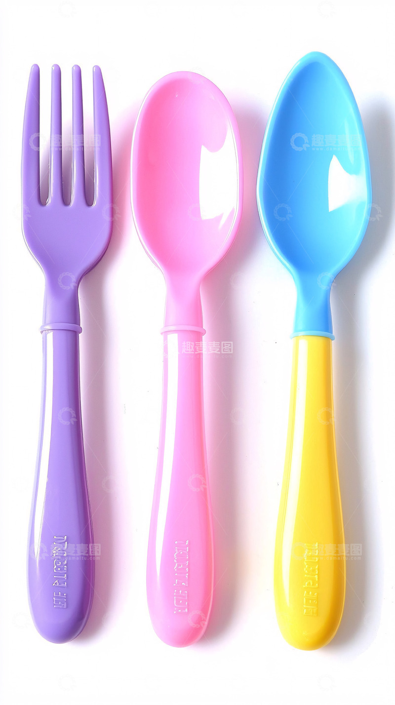 高清大图下载【趣麦麦图】宝宝餐具套装