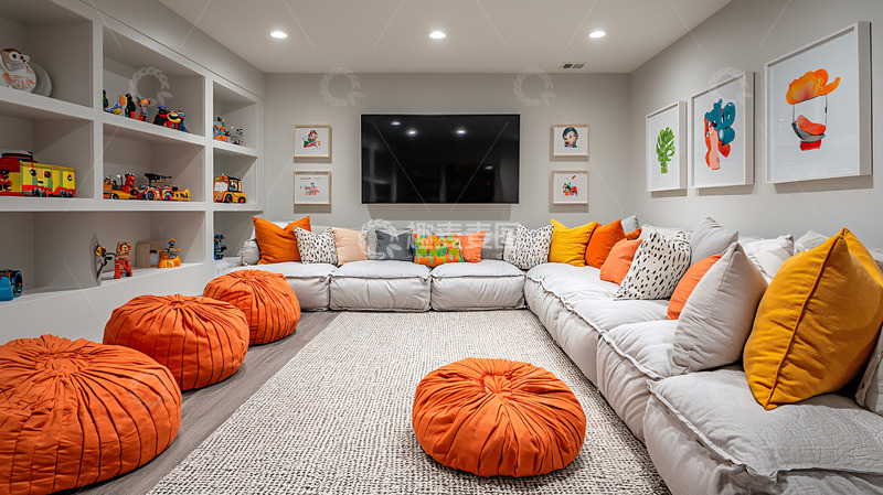 高清大图下载【趣麦麦图】儿童游戏室