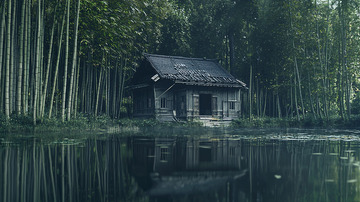 竹林小屋