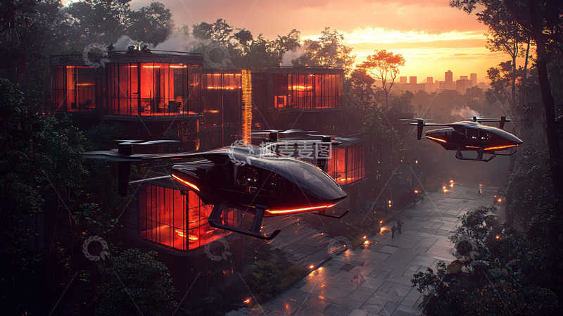 高清大图下载【趣麦麦图】未来科技