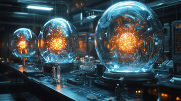 科幻实验室能量球