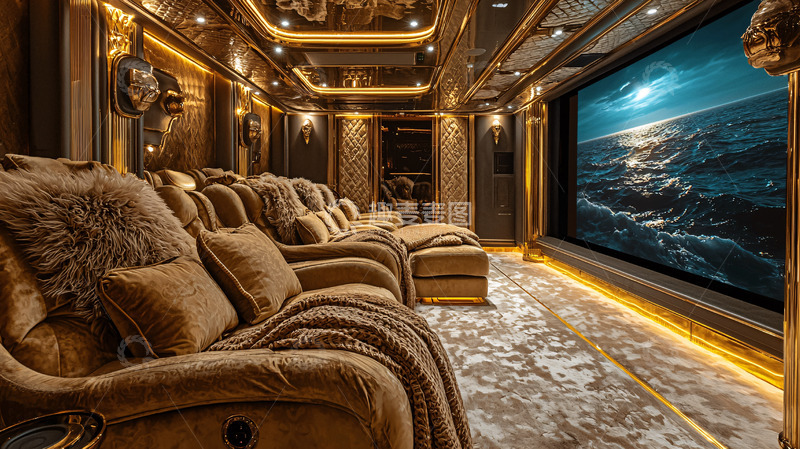 高清大图下载【趣麦麦图】奢华私人影院