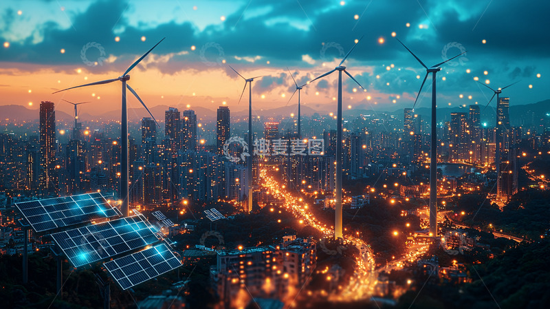 高清大图下载【趣麦麦图】未来城市