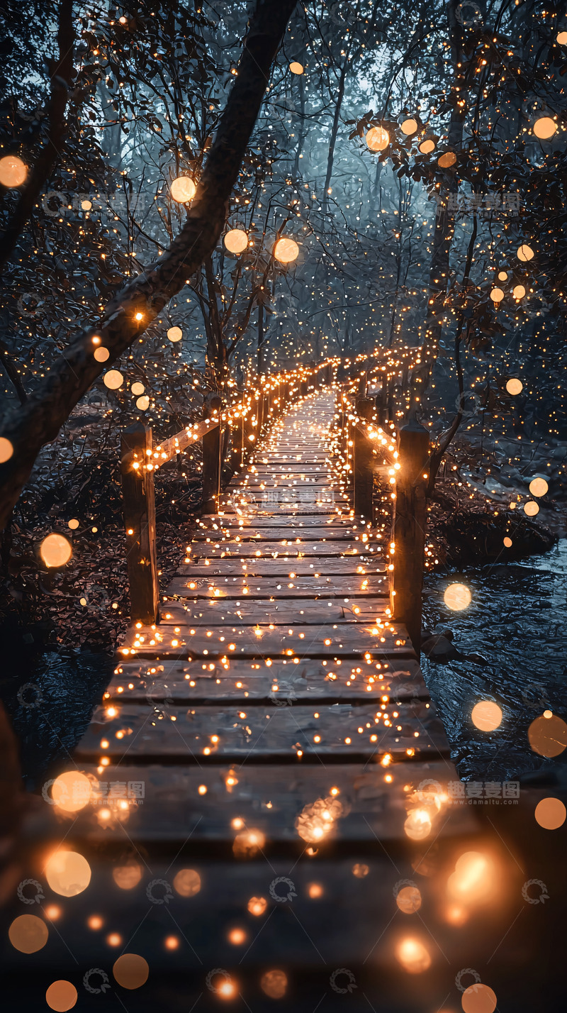 高清大图下载【趣麦麦图】森林小路