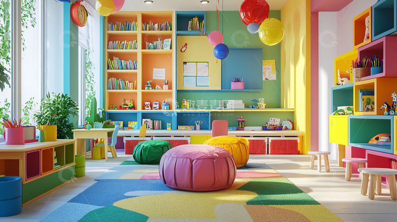 高清大图下载【趣麦麦图】儿童房设计