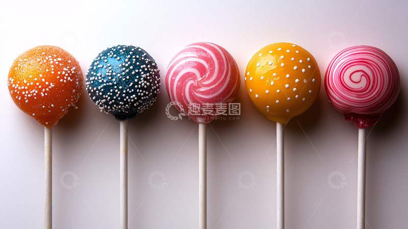 高清大图下载【趣麦麦图】彩色棒棒糖