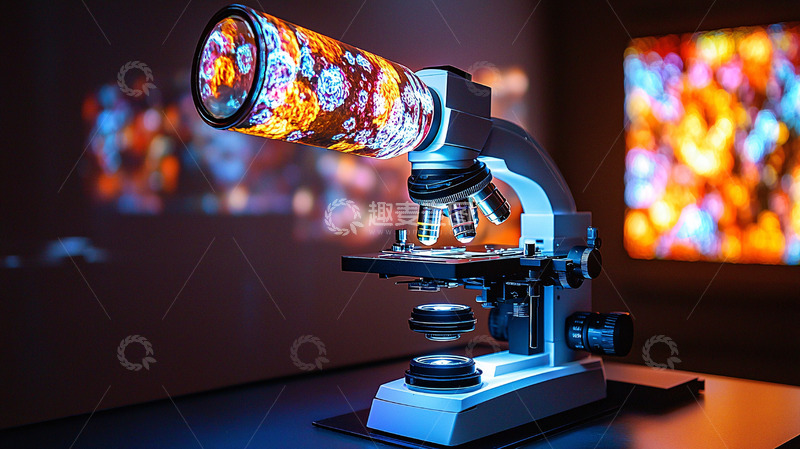 高清大图下载【趣麦麦图】显微镜下的细胞世界