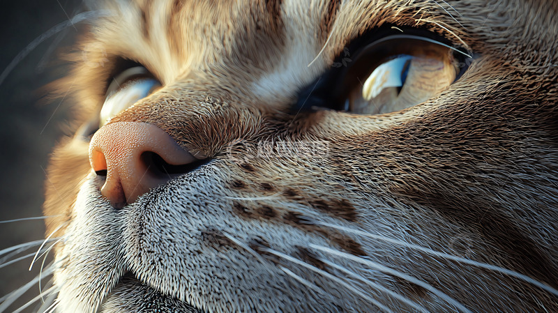 高清大图下载【趣麦麦图】猫咪特写