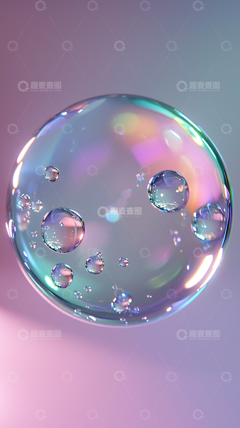 高清大图下载【趣麦麦图】梦幻泡泡球