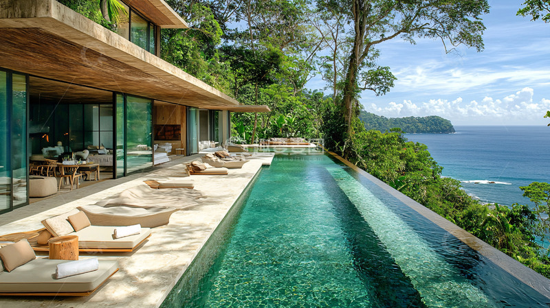 高清大图下载【趣麦麦图】海景别墅