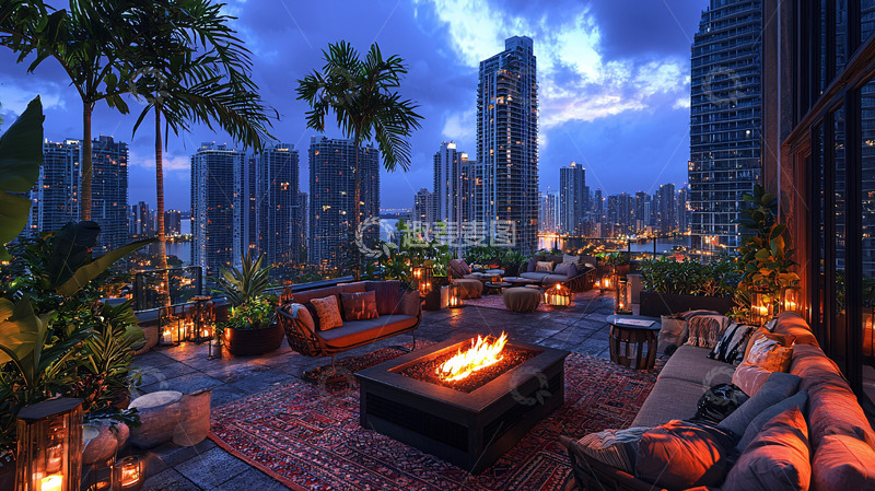 高清大图下载【趣麦麦图】城市夜景7