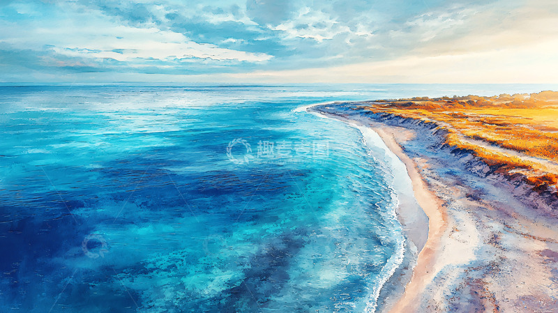 高清大图下载【趣麦麦图】海天一色