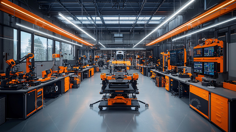 高清大图下载【趣麦麦图】工业车间内部