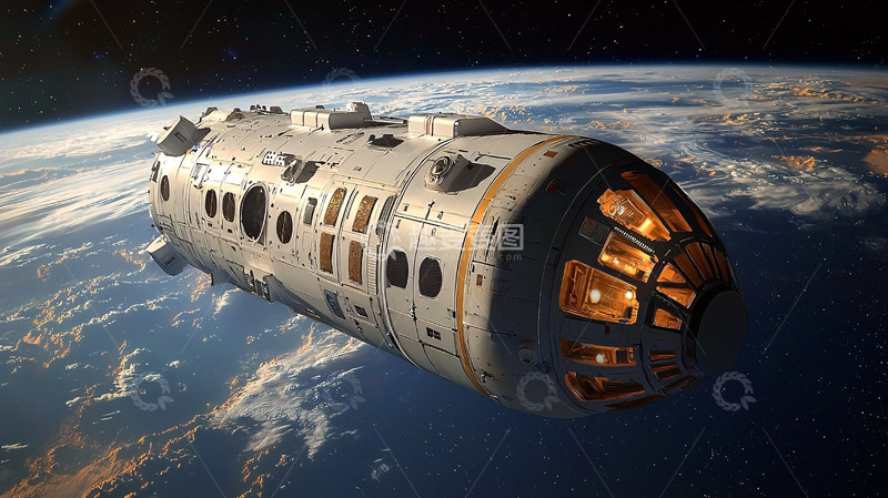 高清大图下载【趣麦麦图】太空舱