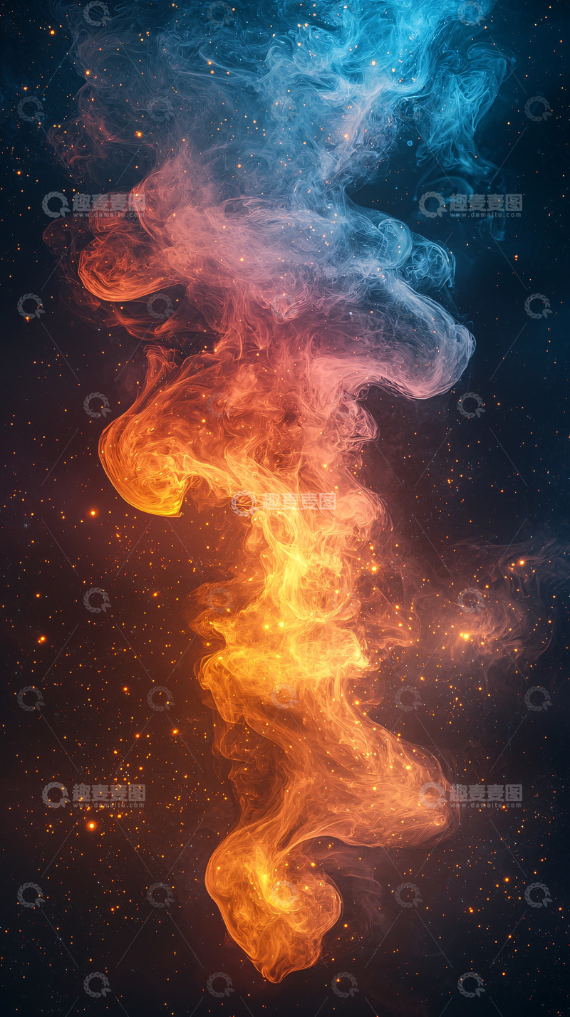 高清大图下载【趣麦麦图】宇宙烟雾