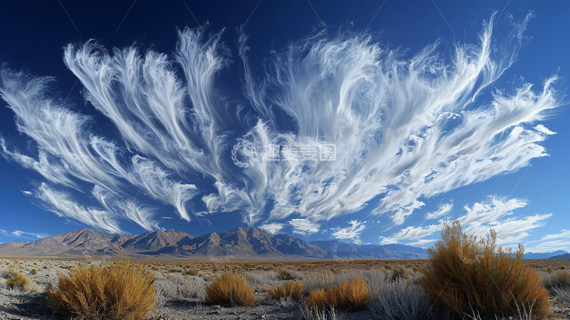 高清大图下载【趣麦麦图】奇幻云朵在天空绽放