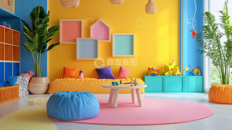高清大图下载【趣麦麦图】儿童房装修
