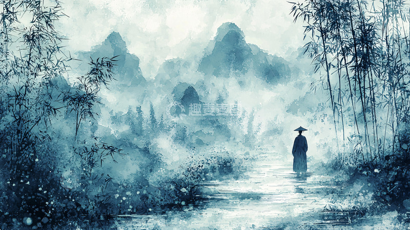 高清大图下载【趣麦麦图】水墨画