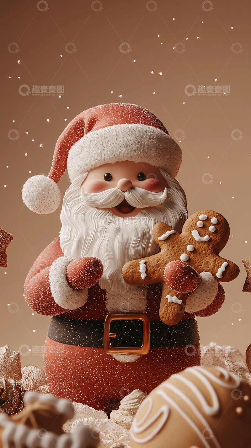 高清大图下载【趣麦麦图】圣诞老人