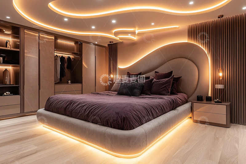 高清大图下载【趣麦麦图】现代卧室设计