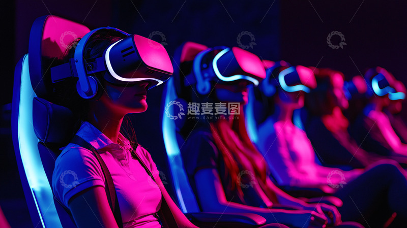 高清大图下载【趣麦麦图】多人VR体验