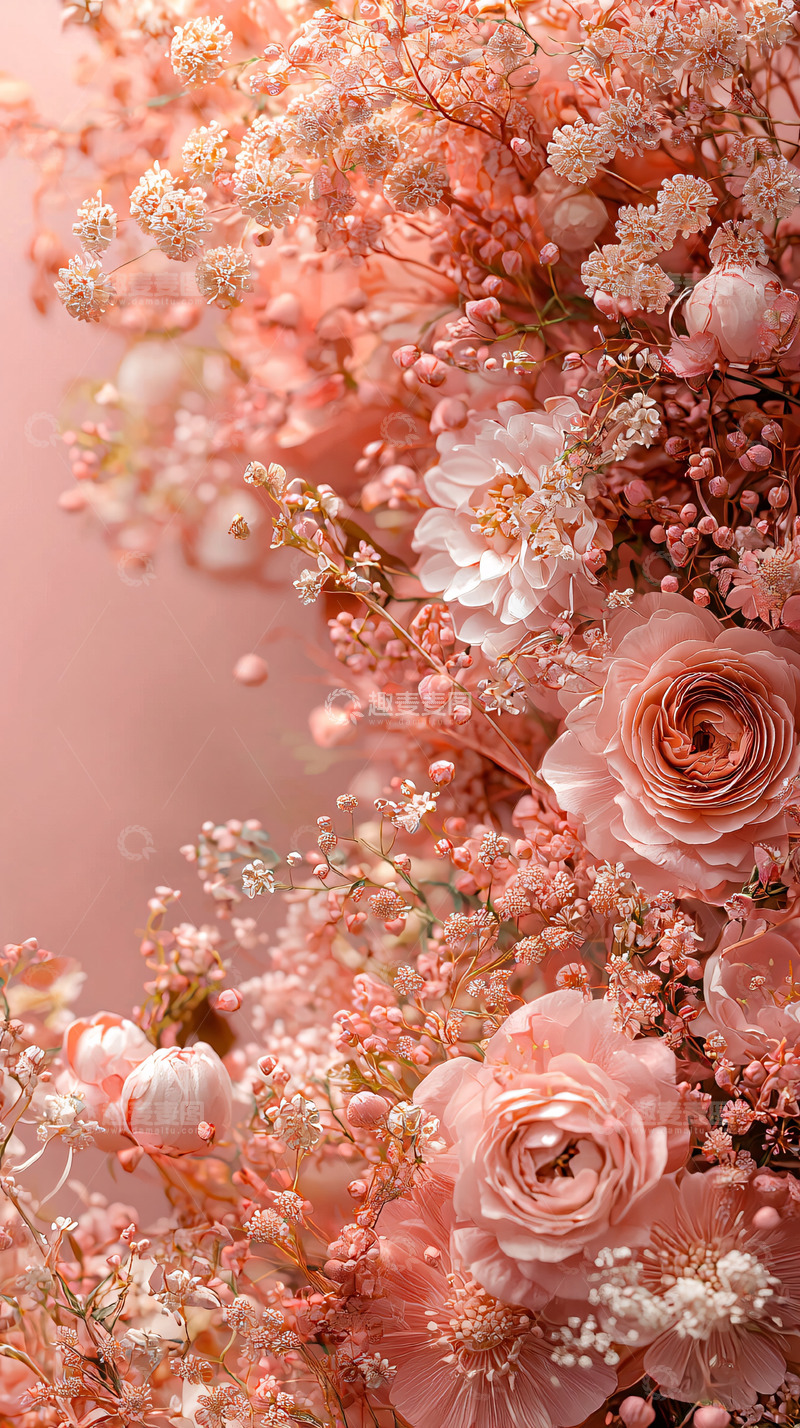 高清大图下载【趣麦麦图】粉色花束