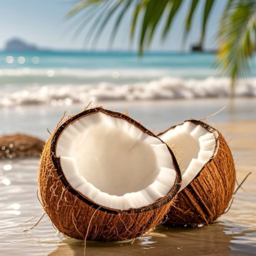 海边好吃的椰子