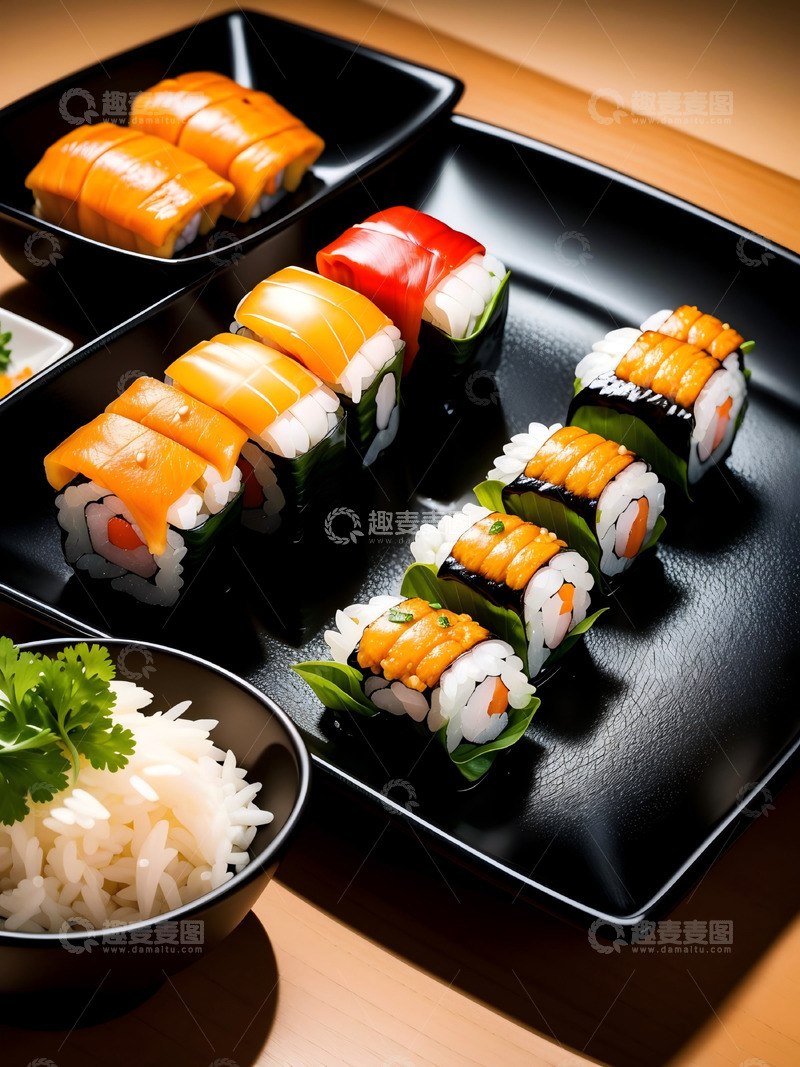 高清大图下载【趣麦麦图】日式寿司创意图3