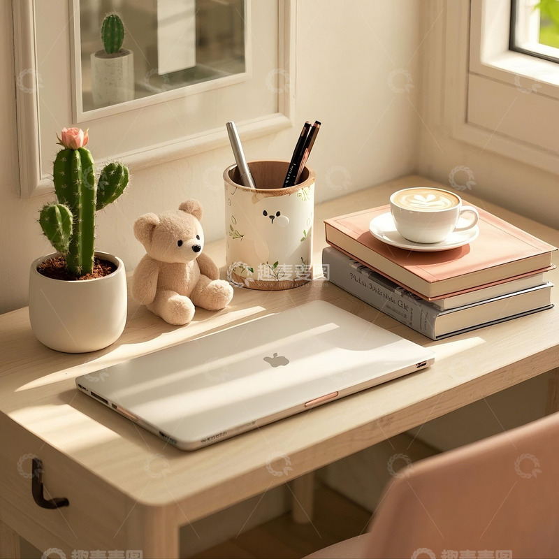 高清大图下载【趣麦麦图】日常生活桌面vlog