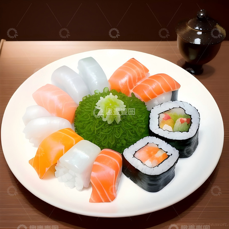 高清大图下载【趣麦麦图】日式寿司创意图9