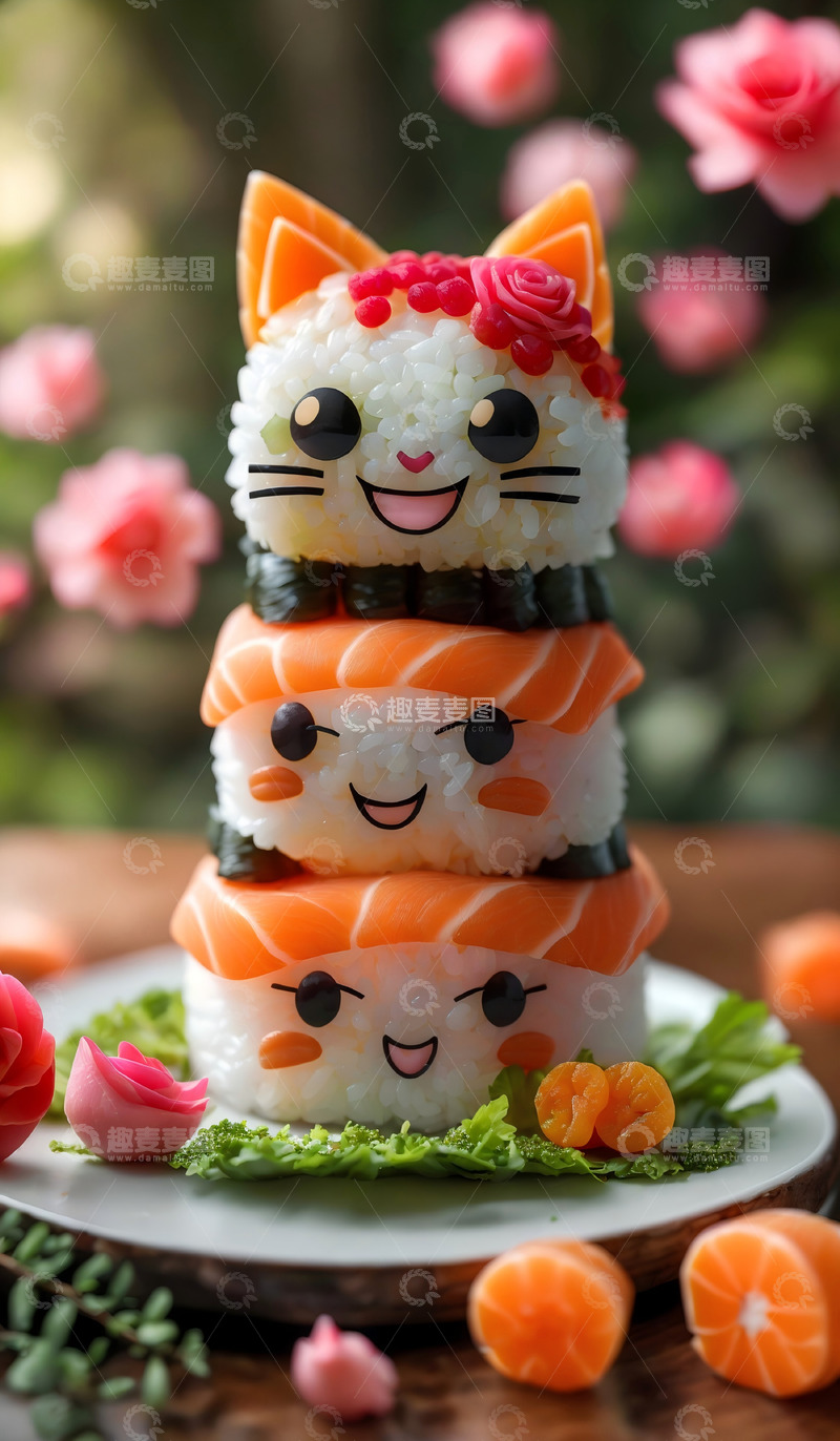 高清大图下载【趣麦麦图】日式寿司创意图8