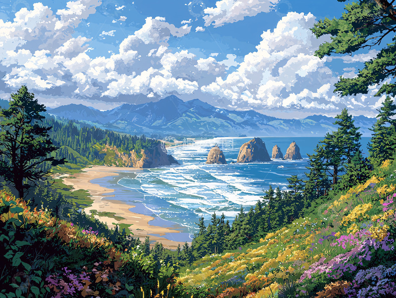 高清大图下载【趣麦麦图】阳光沙滩海景6