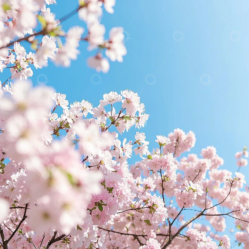 高清大图下载【趣麦麦图】春天樱花植物摄影图1