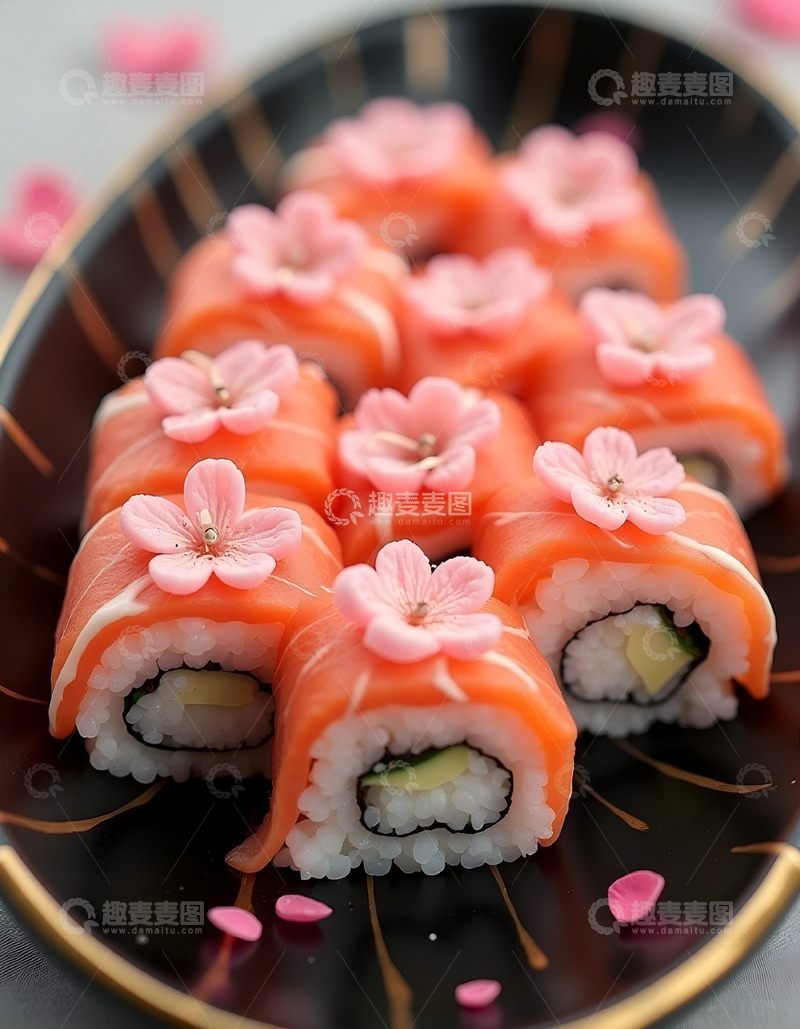 高清大图下载【趣麦麦图】日式寿司创意图4