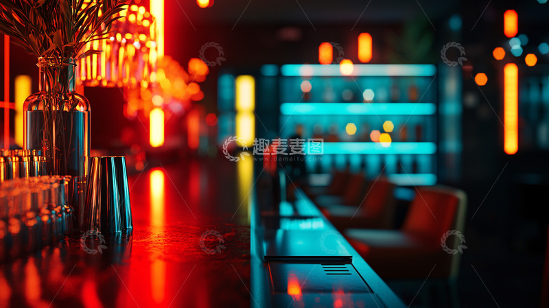 高清大图下载【趣麦麦图】酒吧夜景