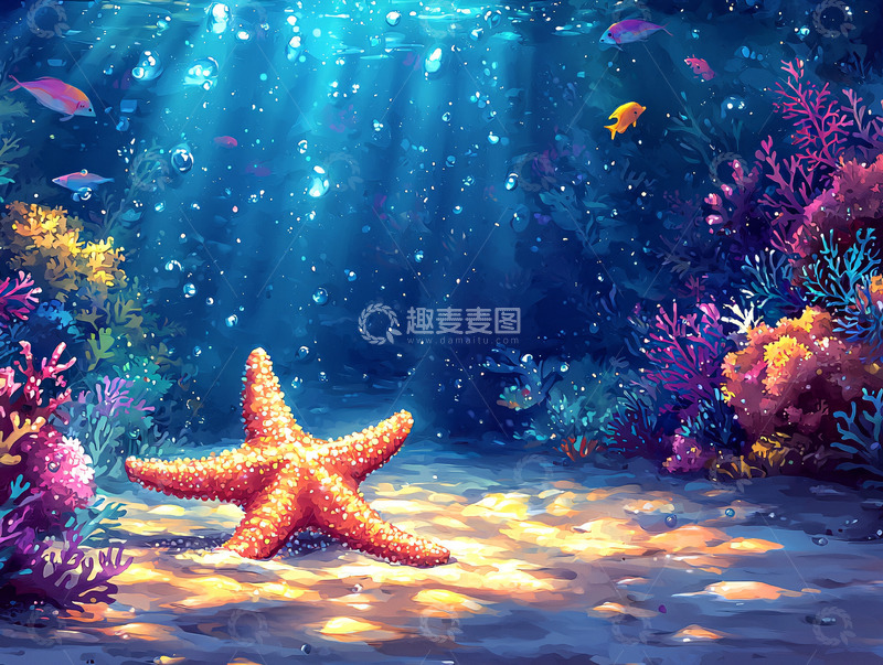 高清大图下载【趣麦麦图】海底世界