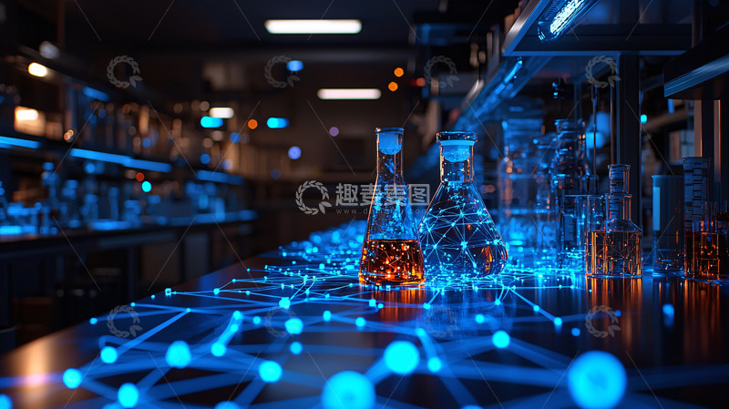 高清大图下载【趣麦麦图】现代化实验室