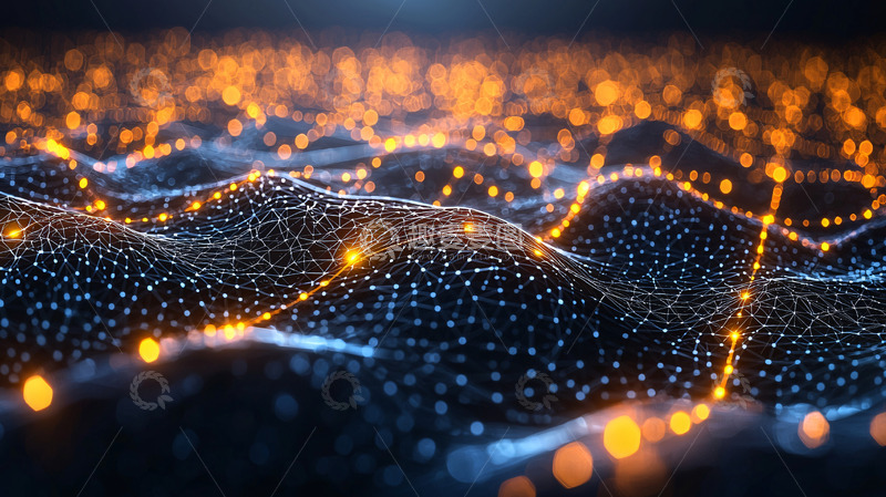 高清大图下载【趣麦麦图】抽象科技背景